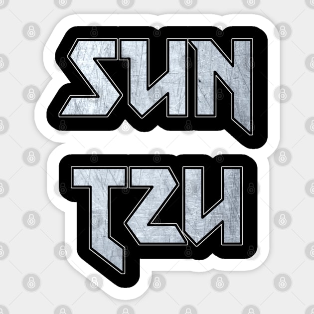 Sun Tzu Sticker by KubikoBakhar